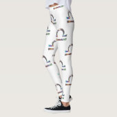 Hologramm-Bibliotheken-Leggings Leggings (Links)