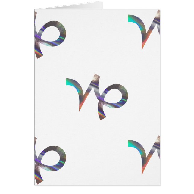 Hologramm Capricorn (Vorne)