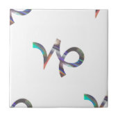 Hologramm Capricorn Fliese (Vorderseite)