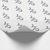 Hologramm Capricorn Geschenkpapier (Ecke)