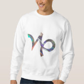 Hologramm Capricorn mens Sweatshirt (Vorderseite)