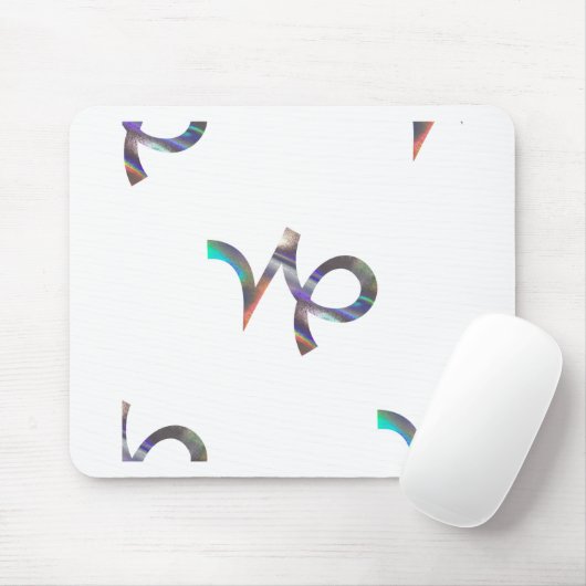 Hologramm Capricorn Mousepad (Mit Mouse)