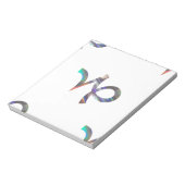 Hologramm Capricorn Notizblock (Rotiert)