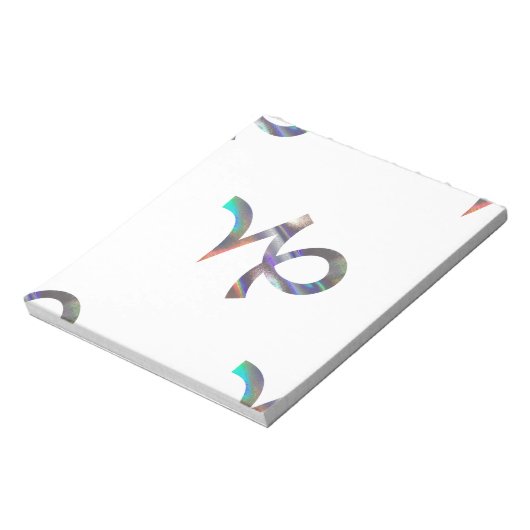 Hologramm Capricorn Notizblock (Rotiert)