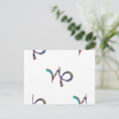 Hologramm Capricorn Postkarte (Stehend Vorderseite)