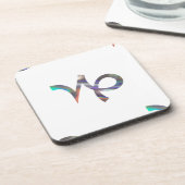 Hologramm Capricorn Untersetzer (Linke Seite)