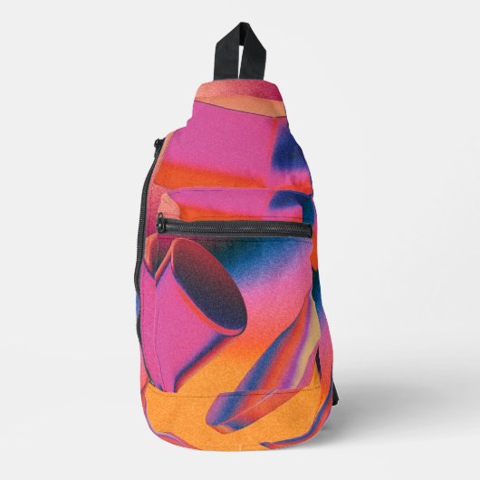 Hologramm Crossbody Bag (Vorderseite)
