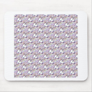 Hologramm-Einhorn-Emoji Mousepad