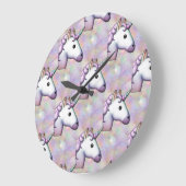 Hologramm-Emoji-Uhr Große Wanduhr (Winkel)