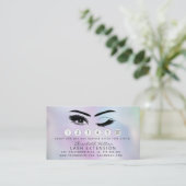 Hologramm für Lashes Visitenkarte (Stehend Vorderseite)