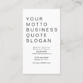 Hologramm für moderne geometrische Formen Visitenkarte (Rückseite)