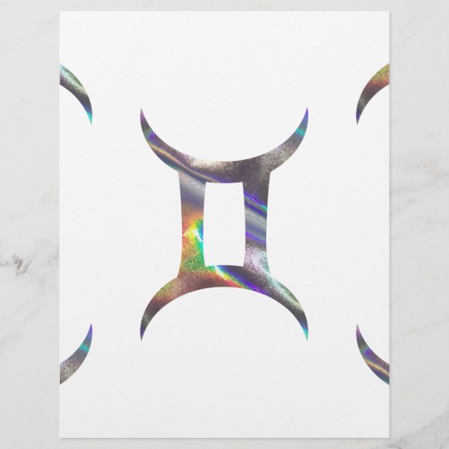 Hologramm Gemini (Vorderseite)