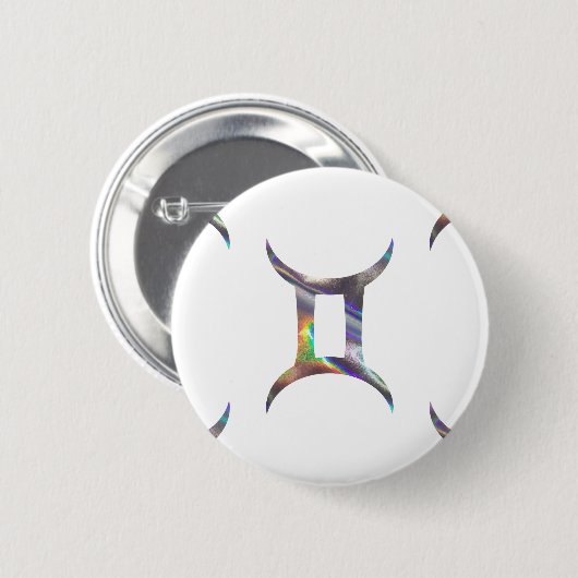 Hologramm Gemini Button (Vorne & Hinten)