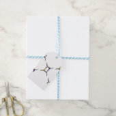 Hologramm Gemini Geschenkanhänger (Mit Garn)