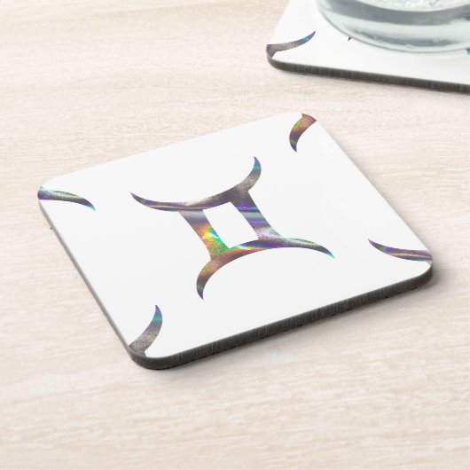 Hologramm Gemini Getränkeuntersetzer (Linke Seite)