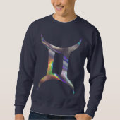 Hologramm Gemini Herren Sweatshirt (Vorderseite)