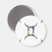 Hologramm Gemini Magnet (Vorderseite/Rückseite)