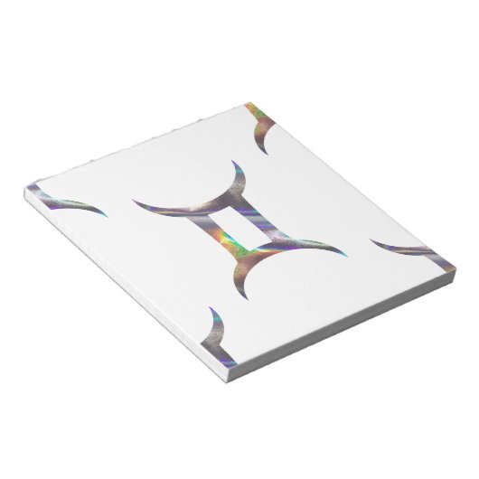 Hologramm Gemini Notizblock (angewinkelt)