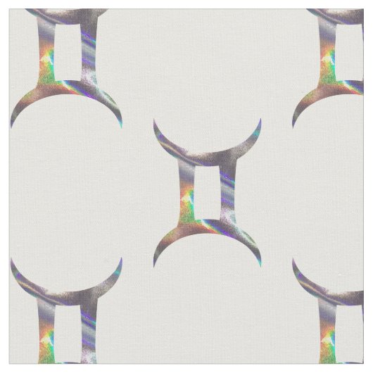 Hologramm Gemini Stoff (Nahaufnahme)