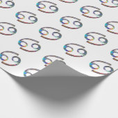 Hologramm Geschenkpapier (Ecke)
