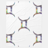 Hologramm-Gigi-Decke Fleecedecke (Vorderseite)