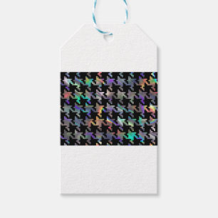 Hologramm-Hahnentritt Geschenkanhänger