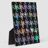 Hologramm-Hahnentrittmuster Fotoplatte (Seite)