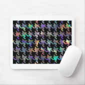 Hologramm-Hahnentrittmuster Mousepad (Mit Mouse)