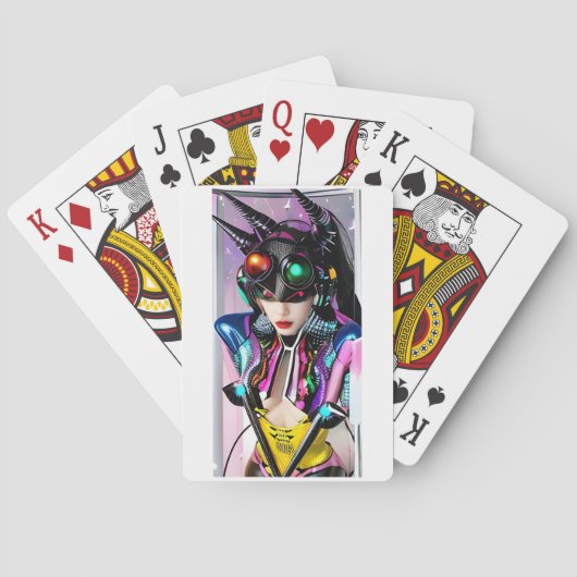 Hologramm ihrer Liebe Spielkarten (Rückseite)