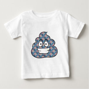 Hologramm kackend Emoji Baby T-shirt