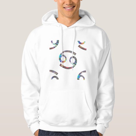Hologramm-Karzinom: Schwarzenpullover Hoodie (Vorderseite)