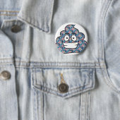 Hologramm-Kot-Emoji Button (Beispiel)