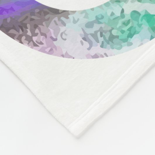 Hologramm-Krebsdecke Fleecedecke (Ecke)