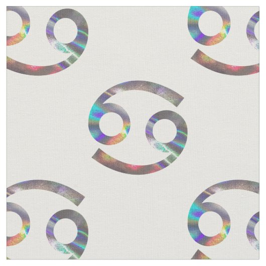 Hologramm-Krebsgewebe Stoff (Nahaufnahme)