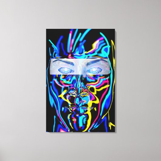 HOLOGRAMM LEINWANDDRUCK (Vorderseite)