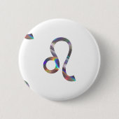 Hologramm Leo Button (Vorderseite)