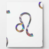 Hologramm Leo Fotoplatte (Vorderseite)