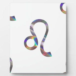 Hologramm Leo Fotoplatte