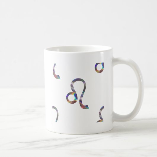 Hologramm Leo Kaffeetasse (Rechts)