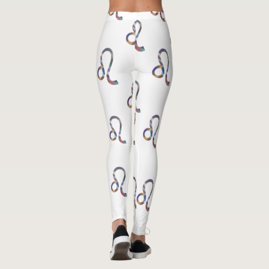 Hologramm leo Leggings (Rückseite)