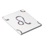 Hologramm Leo Notizblock (angewinkelt)