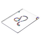 Hologramm Leo Notizblock (Linke Seite)