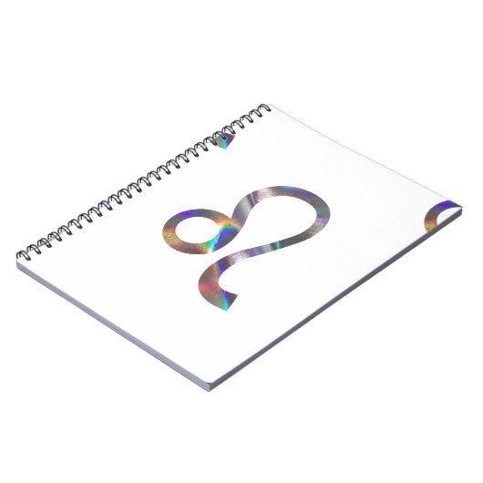 Hologramm Leo Notizblock (Linke Seite)