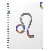 Hologramm Leo Notizblock (Vorderseite)