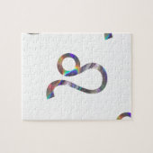 Hologramm Leo Puzzle (Horizontal)