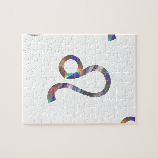 Hologramm Leo Puzzle (Horizontal)