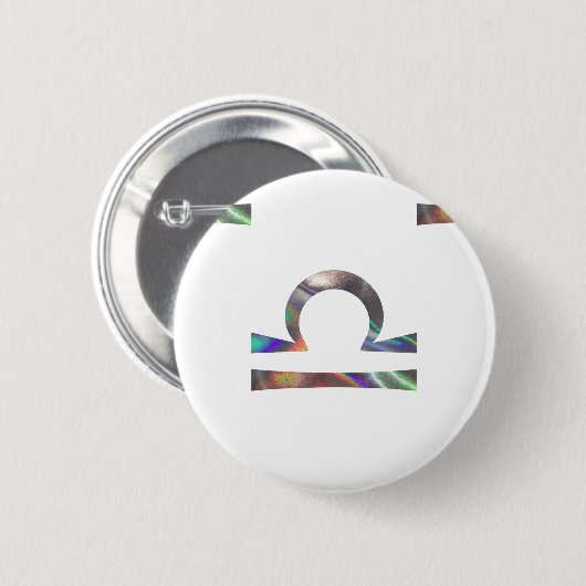 Hologramm Libra Button (Vorne & Hinten)