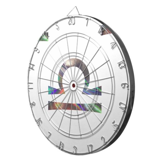 Hologramm Libra Dartscheibe (Vorderseite rechts)
