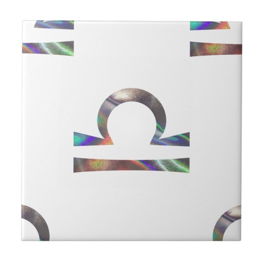 Hologramm Libra Fliese (Vorderseite)