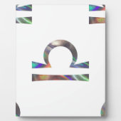 Hologramm Libra Fotoplatte (Vorderseite)